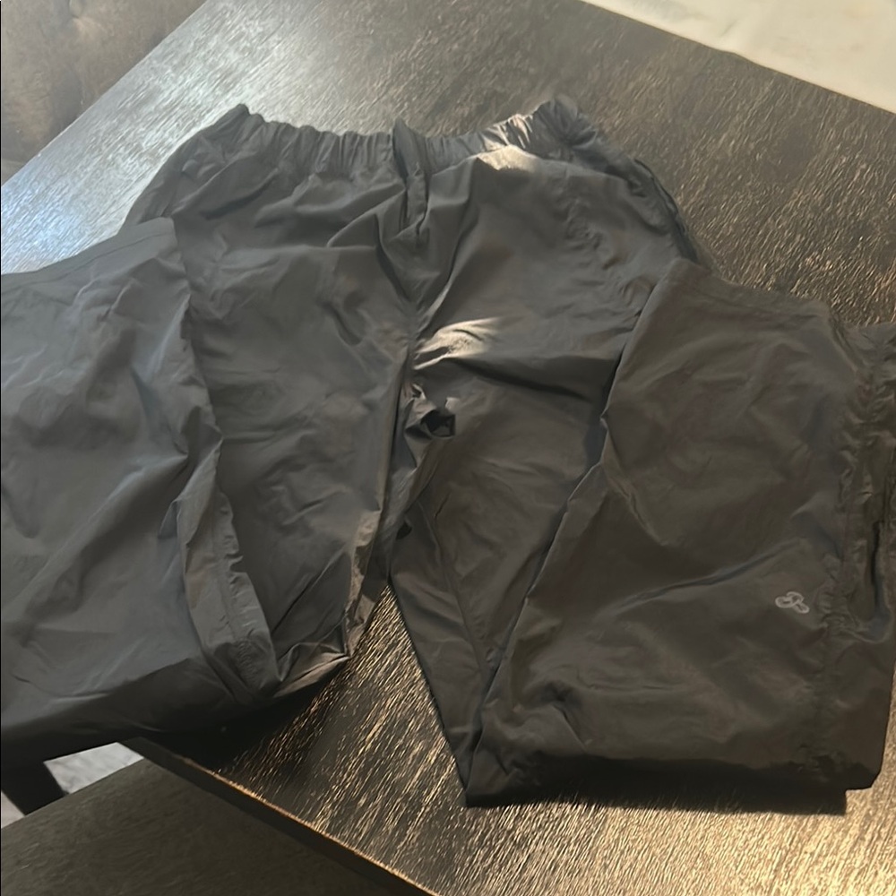 Athleta Rise Black Track Pants